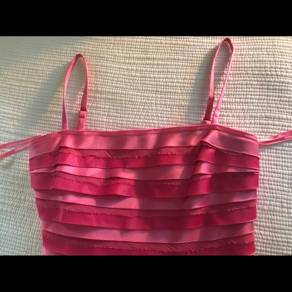 Hot Pink Ribbon Dress